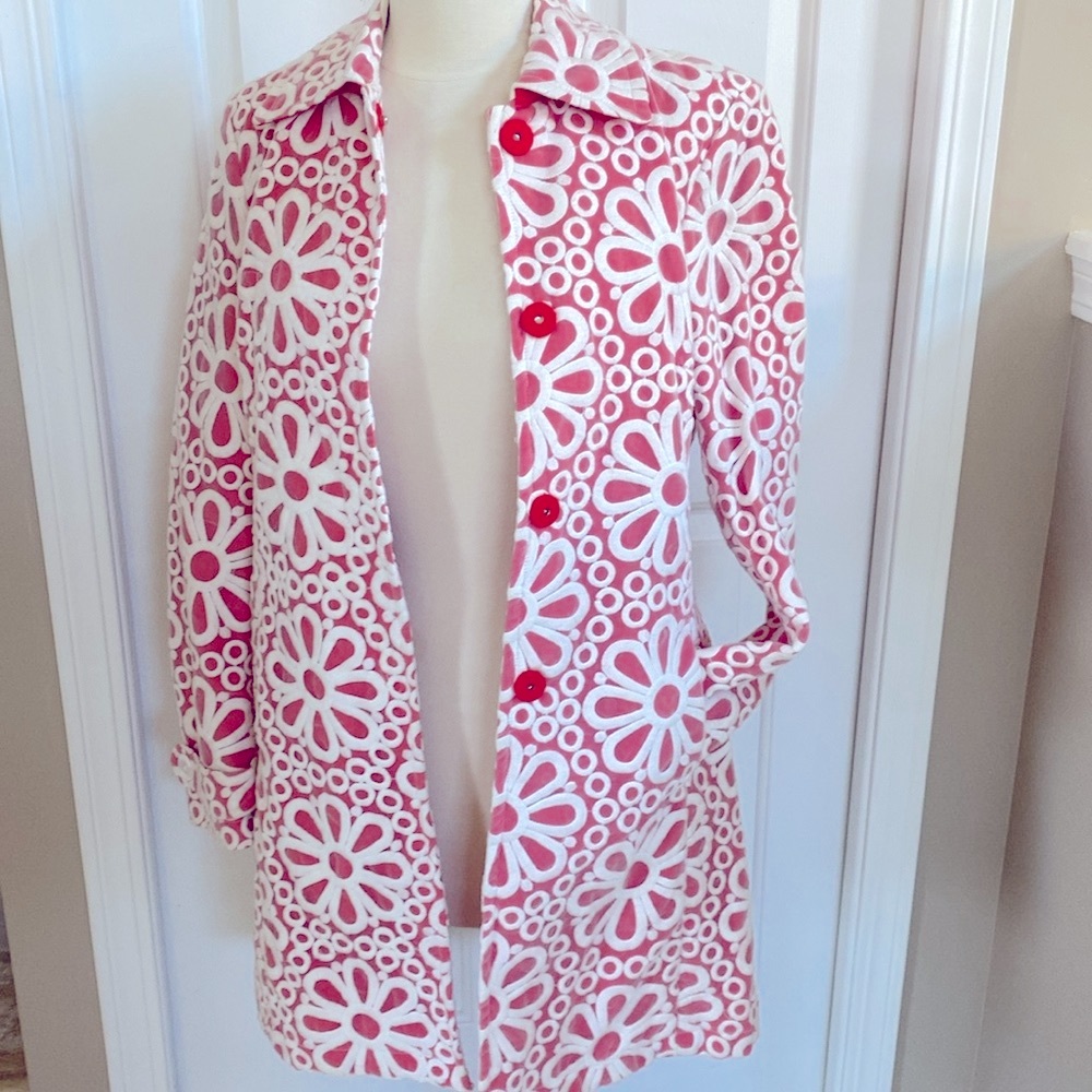 INC Gorgeous embroidered jacket size 4 - Picture 7 of 12
